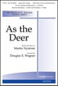 As the Deer SATB choral sheet music cover